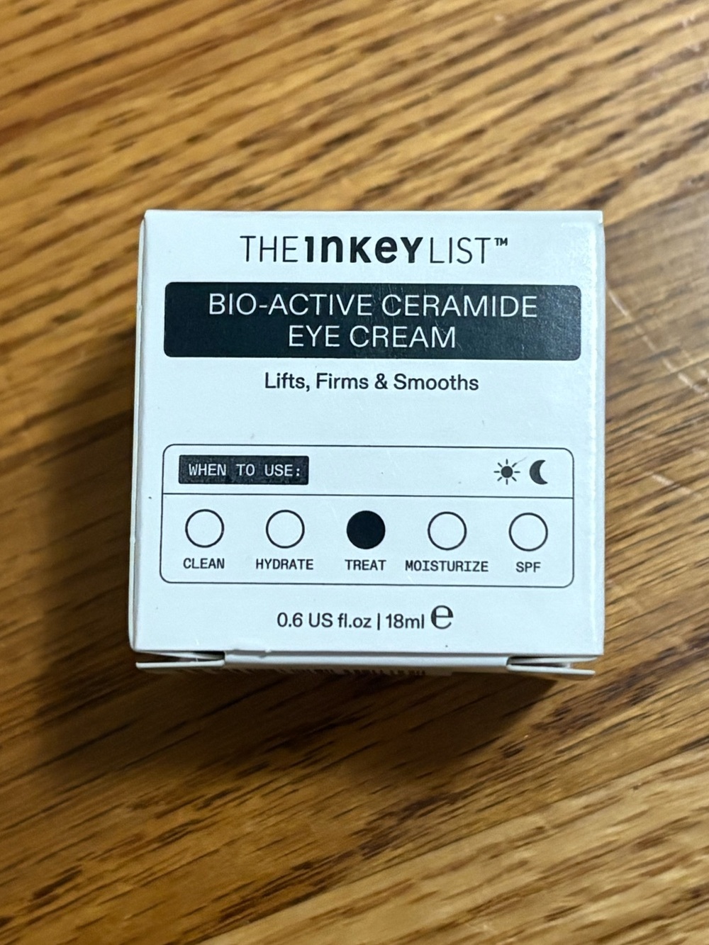 The Inkey List Bio-Active Ceramide Eye Cream